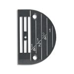 REGULAR NEEDLE PLATE W/LINE GAUGE #143243LG