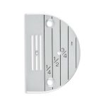 REGULAR NEEDLE PLATE W/LINE GAUGE #52032LG