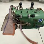 MERROW MG-4DW 107 WIDE 4 Thread serger sewing machine complete unit 110 volts. motor and stand
