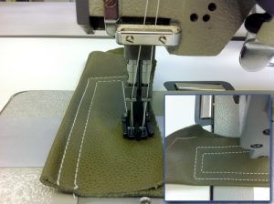 HIGHLEAD GC-20638 Double Needle Split Needle Bar Walking Foot Sewing Machine. - Image 4