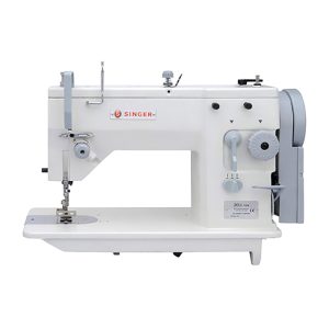 SINGER 20U Complete Industrial Commercial-Grade ZigZag and Straight-Stitch Sewing Machine with Table