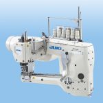 Juki MF3620-U300 4 Needle Feed Off Arm Flat Seamer Top Bottom Coverstitch Machine/Stand