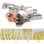 Ruffler Presser Foot Feet For Singer Domestic Sewing Machine Part