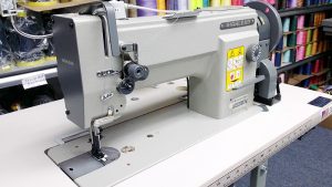 HIGHLEAD GC0618-1-SC Single Needle Walking Foot Leather and Upholstery Sewing Machine.