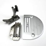 Heavy Duty Needle Plate, Feed Dog, Presser Foot Set for juki DDL-8700 - Singer - consew