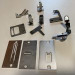 Needle Plate & Feed Dog and Presserfeet Set For Singer 20U Industrial Sewing Machine
