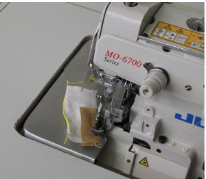 Juki MO-6704S-OA4-150 Purl Stitch 3 Thread High-speed Overlock Industrial Serger. - Image 3