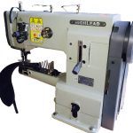 Highlead GC2698-1BN Single Needle Small Cylinder Arm Walking Foot with Large Horizontal Hook table and servo motor included.