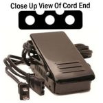 Foot Control w/ Cord (110/125V), Singer #FC-YUK3S