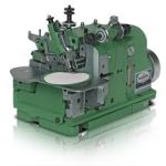 Merrow MG-3U Decorative edge on emblems sewing machine ( Included stand,table with Servo motor ) - Image 6