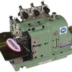 Merrow MG-3U Decorative edge on emblems sewing machine ( Included stand,table with Servo motor ) - Image 4