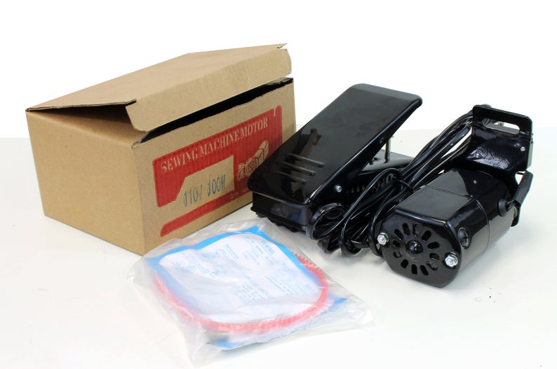 il_794xN.1985319058_mzq2.jpg 110V 100W Domestic Household Sewing Machine Motor Foot Pedal Controller Kit - Image 1