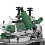 Merrow MG-3U Decorative edge on emblems sewing machine ( Included stand,table with Servo motor ) - Image 7