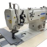 Juki LU-1560N 2-Needle Unison Feed Lockstitch Industrial complete unit.