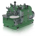 Merrow MG-3U Decorative edge on emblems sewing machine ( Included stand,table with Servo motor )