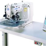 JUKI LK-1920 Computer-Controlled, High-speed Shape-Tacking Industrial Sewing Machine? With Table and Servo Motor